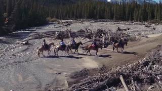 Banff Horseback Riding Trip 6 Day Lodge Adventure  Banff Trail Riders [upl. by Wanonah]