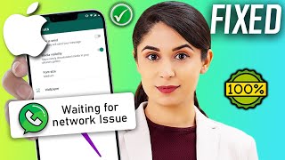 Fix WhatsApp quotWaiting for networkquot Issue on iPhone 2024  whatsapp not working iPhone [upl. by Sibelle117]