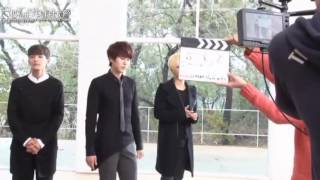 130124【中字】Super junior KRY《Promise to you》MV拍攝花絮 [upl. by Tallia918]