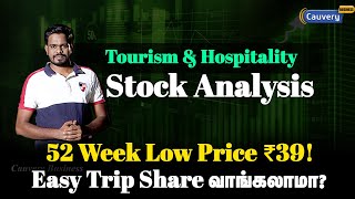 39 ரூபாயில் கிடைக்கும் Easy Trip Planners share fundamental analysis  Tourism stocks easytrip [upl. by Yrrag]