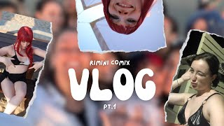 Il nostro CRimini Comix  Vlog parte 1  con vaneshoyo [upl. by Lanfri]