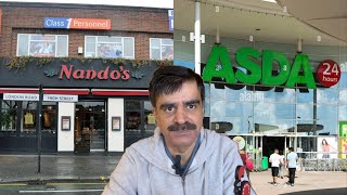 Back In London  Exploring Hounslow  Nando’s  Asda [upl. by Eniamrej785]