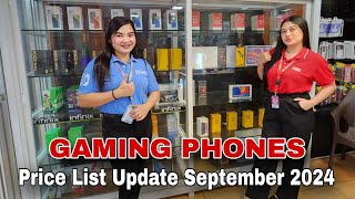 GAMING PHONES  POCO  NUBIA REDMAGIC  INFINIX  Price List September 2024 [upl. by Ammadis]