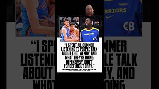 Is Draymond Green the best defensive player in the NBA draymondgreen warriorsnation nba [upl. by Japheth]