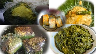 Lauki Ka Patte Se itna tasty recipesBottle Gourd Leaves BhartaHilsa Fish with Bottle Gourd Leaves [upl. by Liz]