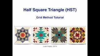 Half Square Triangle Tutorial [upl. by Tnert]