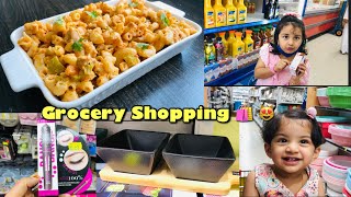 കിടിലൻ MACRONI യും ചില്ലറ Shopping 🛍 ഉം 😜 White sauce pasta malayalam  Grocery Shopping 🛍 [upl. by Lydie]