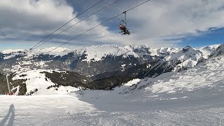 Marmotte Piste  Samoëns  Grand Massif [upl. by Aivad547]