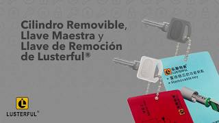 TUTORIAL Llave Removedora Lusterful [upl. by Kipp]