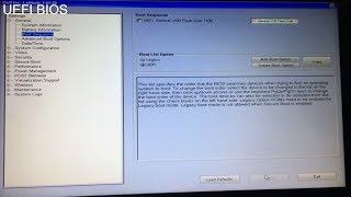 How to enable boot from DVD and USB option with UEFI boot mode enabled [upl. by Flavius]