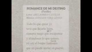 Romance de mi destino [upl. by Gomar101]