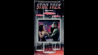 OpeningClosing to Star Trek Spocks Brain 1987 VHS [upl. by Llertniuq811]