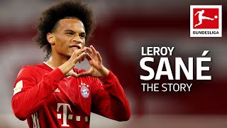 The Story Of Leroy Sané  Bayern Münchens New Winger [upl. by Barram915]