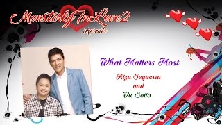 Aiza Seguerra amp Vic Sotto  What Matters Most 2003 [upl. by Whitford]