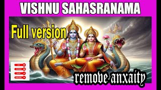 LORD VISHNUSAHASRANAMA FULL VERSION – Must Listen to Remove Negative Energy [upl. by Connelly711]