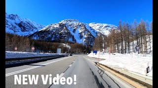 Simplonpass Switzerland  Full Lenght Car Ride in 4K [upl. by Barnard]