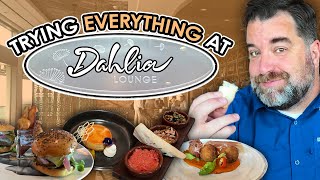 New Menu Trying Everything at Dahlia Lounge [upl. by Pinette]