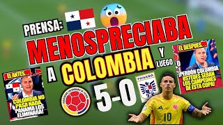 MENOSPRECIABAN a COLOMBIA y los GOLEARON 50 ¡COLOMBIA vs PANAMÁ Copa América 2024 HOY [upl. by Cerell]