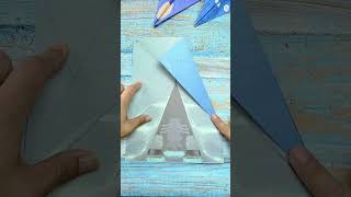 170  How To Make Flying Far Away Paper Plane  Super Easy Paper Plane shorts [upl. by Noryd]