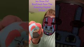 Jax Draw Fnf Boyfriend Face The Amazing Digital Circus shorts theamazingdigitalcircus fnf sub [upl. by Atteroc711]