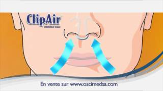 ClipAir dilatateur nasal pour mieux respirer et moins ronfler [upl. by Victorine]