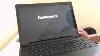 Lenovo G50 Laptop Factory Windows Restore Instructions [upl. by Nwahsuq]