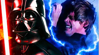 Why Vader ONLY Turned When Palpatine Attacked Luke CANON amp LEGENDS [upl. by Nelad]