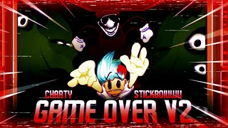 FLP GAME OVER V2 REMASTERED MIX ft Stickboiuwu  Friday Night Funkin VS MXMario 85 [upl. by Eekram]