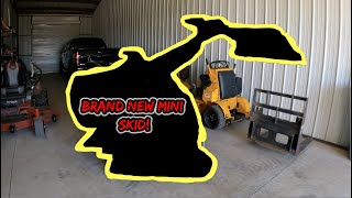 Picking Up My New Mini Skid Steer [upl. by Eislek]