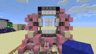 4x4 Door Orientation Fix Advanced Minecraft Redstone Tutorial [upl. by Ariamat920]