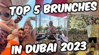 TOP 5 BRUNCHES IN DUBAI IN 2024 All budgets [upl. by Julian]