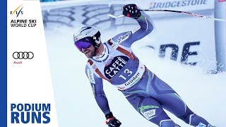 Aksel Lund Svindal  Mens SuperG  Val GardenaGröden  1st place  FIS Alpine [upl. by Epolulot]