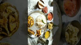 Lunch thali  Chaitalis Hasel food recipe cooking [upl. by Dlorag219]