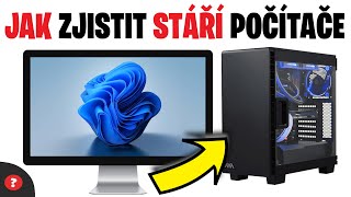 Jak zjistit staří počítače  Návod  Windows 11  Počítat [upl. by Lyndon]