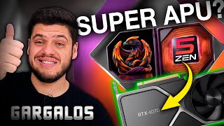 APU com desempenho de RTX 4070 Dúvidas bate papo hardware e SUPER CHAT [upl. by Jocko]