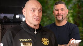 TYSON FURY RESPONDS TO TONY BELLEW SAYING HE ONLY HAS A PUNCHERS CHANCE AGAINST OLEKSANDR USYK [upl. by Halima]