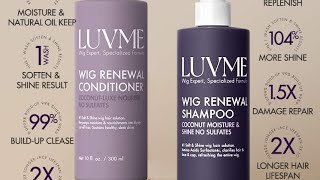 LuvMe Wig Renewal system review 🤎 [upl. by Frederik320]