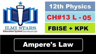 Amperes Law Concept Statement and Applications  Class 12 Physics Chapter 13 [upl. by Michigan]