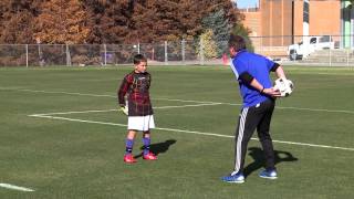 Goalkeeping Drills for the Beginner 02 [upl. by Truk]