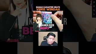 Kamen Rider Geats Windah Version Kamen Rider Gotchard  Agan Reza [upl. by Ekez306]