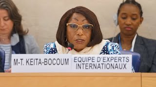 Une paix durable en RDC passe par le soutien coordonné des Etats de la région  HRC57 [upl. by Retsek]