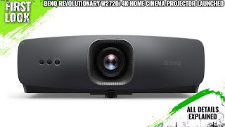 BenQ W2720i 4K DLP Ai Enebled Projector Launched  Explained All Spec Features And More [upl. by Felton]