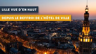 Lille en drone  le beffroi sunset [upl. by Depoliti883]