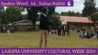 LAIKIPIA UNIVERSITY CULTURAL WEEK 2024SPOKEN WORD RABBIT [upl. by Solram]