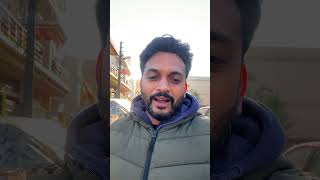 Snowfall Chakrata new love Lovely weather dehradunvlogger ￼￼ [upl. by Roskes]