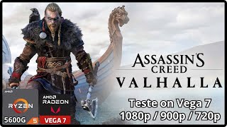 Assassins Creed Valhalla  Ryzen 5 5600G Vega 7 amp 16gb RAM [upl. by Lenoil589]