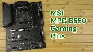 Розпаковка MSI MPG B550 Gaming Plus [upl. by Matusow]