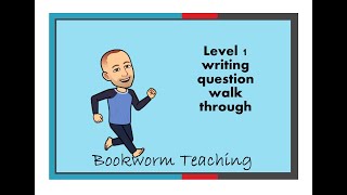 Level 1 Functional skills writing question walkthrough [upl. by Lagasse]