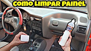 COMO LIMPAR PAINEL E PLÁSTICOS DO CARRO [upl. by Anitnelav]