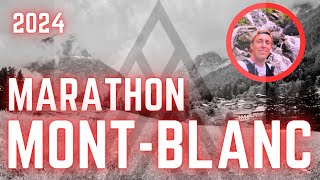 Marathon Mont Blanc 2024 à Chamonix 74 [upl. by Mcferren889]